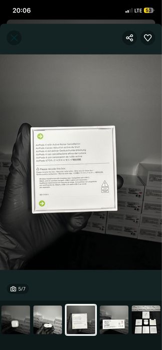 AirPods 4 ANC ( Active Noise Cancellation )