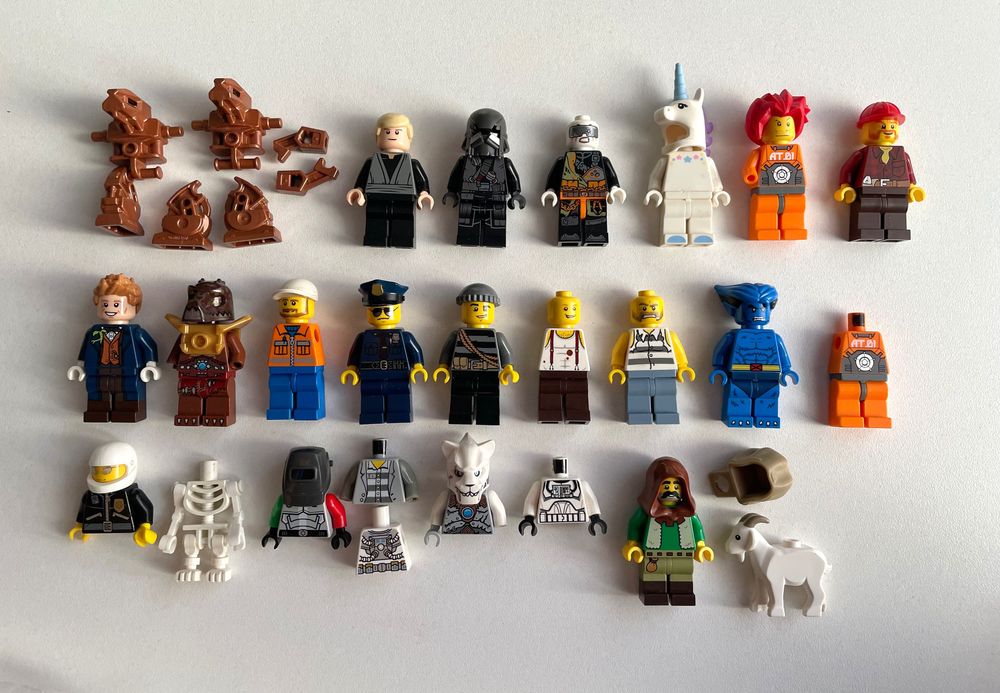 лего минифигурки