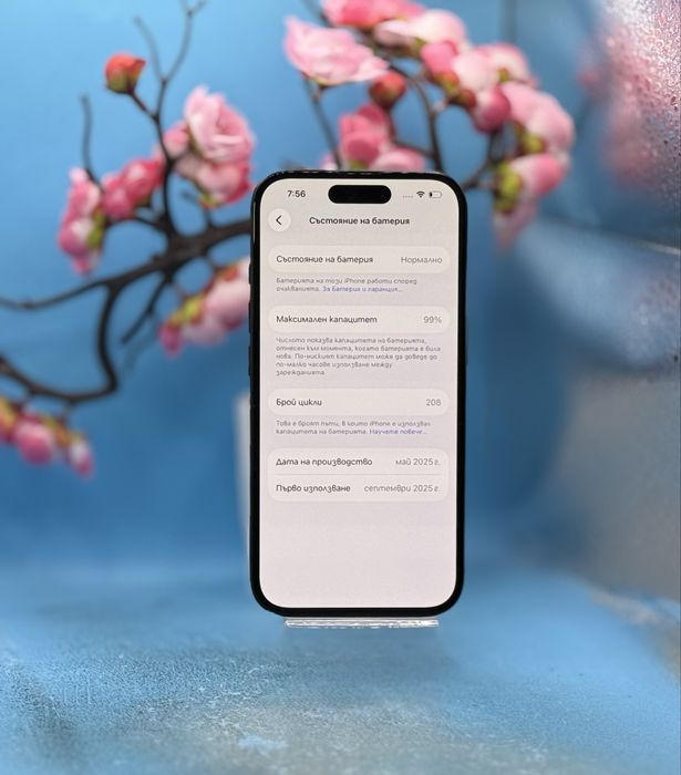 ГАРАНЦИОНЕН!!! Apple iPhone 16, 128GB, 5G, Black