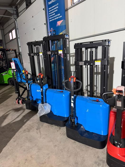 Transpaleta cu catarg Liza Electrica 1500 kg Oferta