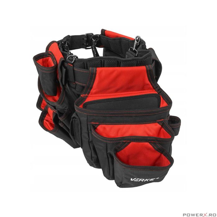 Centura port scule, stil curea cu ham, pentru organizarea uneltelor,