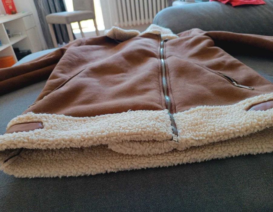 Cojoc cald din blana artificiala