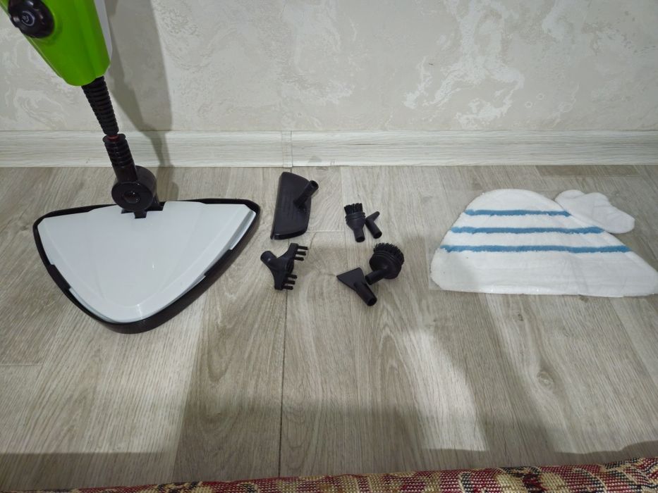 Паровая швабра + 7 насадок