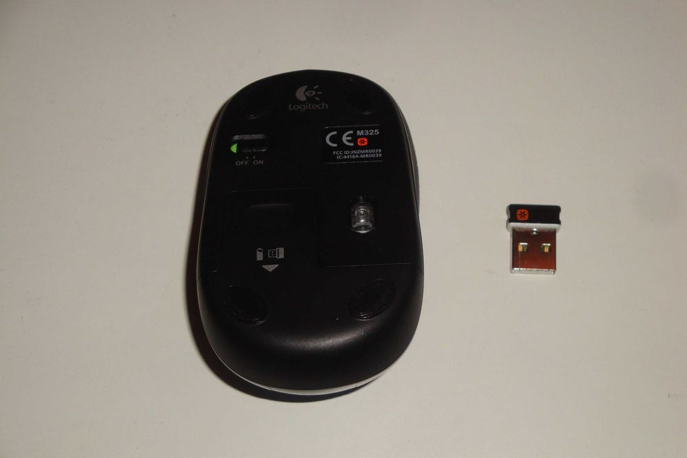 mouse wireless logitech m325 usb nano receiver unifing baterie