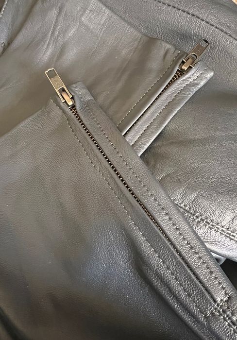 Pantaloni piele naturală