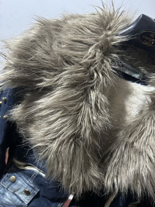 Geaca groasa de blugi vintage