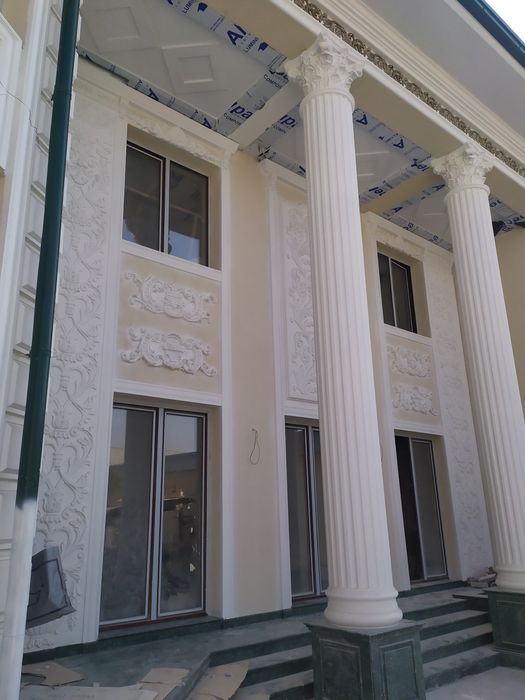 Lepka maxsulotlari gipsovoy lepka fibrabeton kamen uzor fasadni lepka