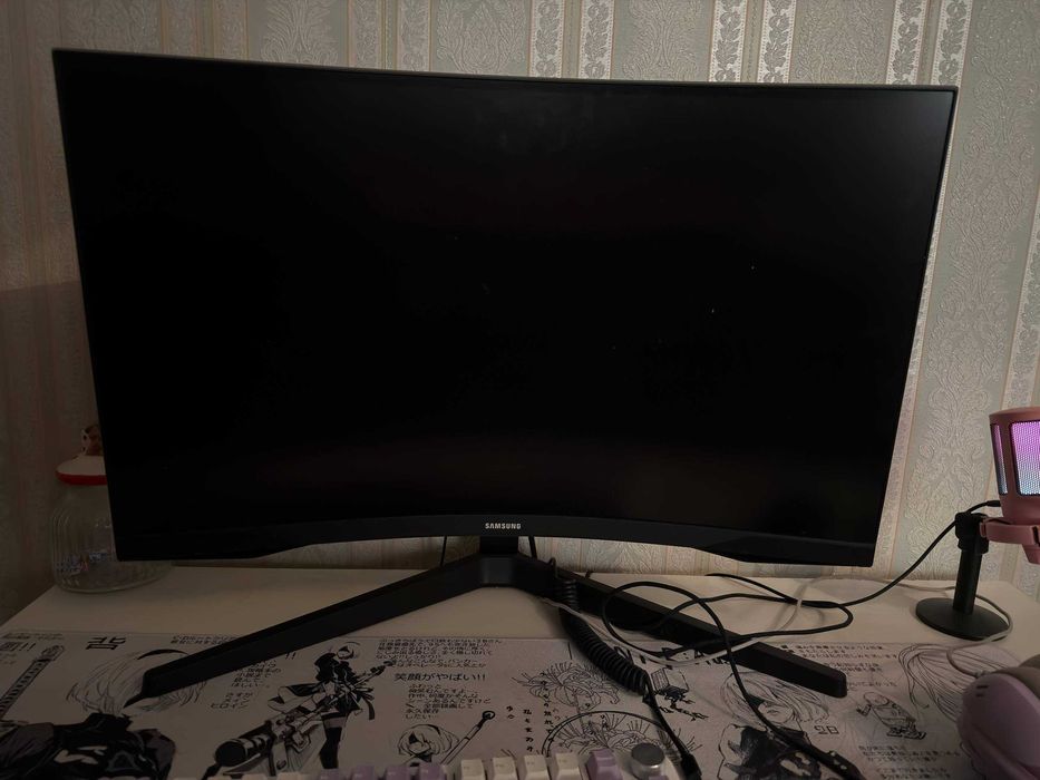 Монитор Samsung Odyssey G5 27", изогнутый, 2560×1440, 144 гц