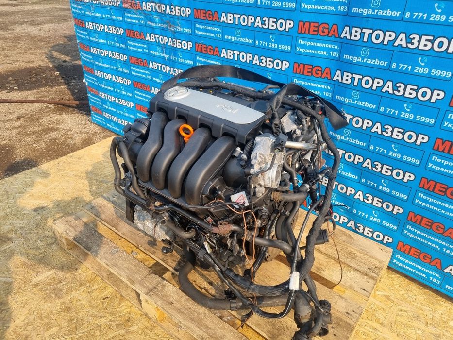 Двигатель BVY на VW passat B6