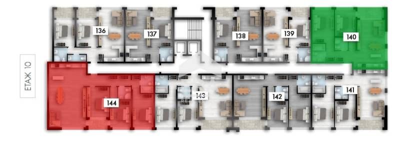 Продава се Тристаен апартамент в София, Люлин 2 - 115 кв.м за 1595 €/кв.м - Снимка #3