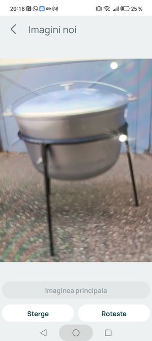 Vând ceaune din aluminiu noi cu capace de 3 l 5l8l 10l16l24l40l