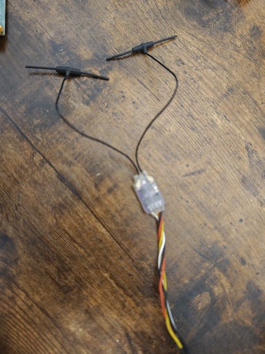 ELRS 2.4G Diversity Receiver Dual Antenna RX Built-in TCXO