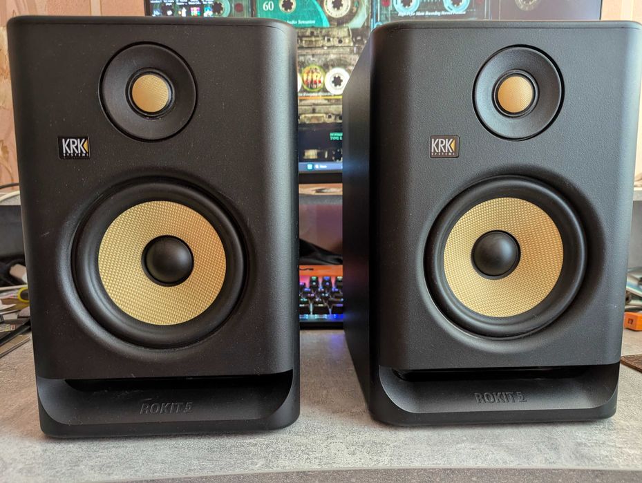 KRK Rokit RP5 G4 — профессиональные студийные мониторы (пара)