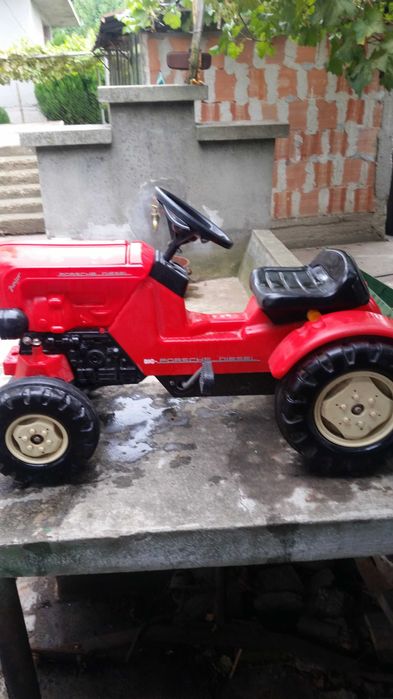 Голяма Детска Играчка  Big Porsche с  крачно задвижване