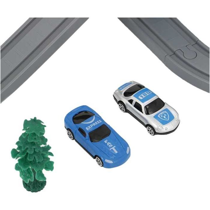 Circuit tren electric pentru copii,cu accesorii, 66 piese,nou