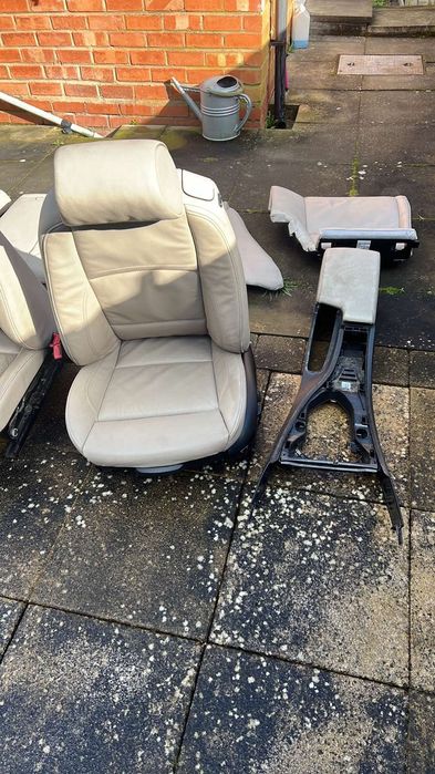 Кожен ел.рекаро салон OYSTER с подгрев и надуване от BMW E92 LCI