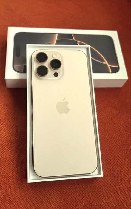 Vând iPhone 16 pro max 512 GB Gold
