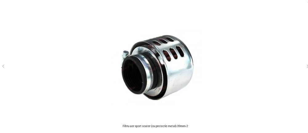 Filtru Aer Sport Scuter Protectie Metal 39mm