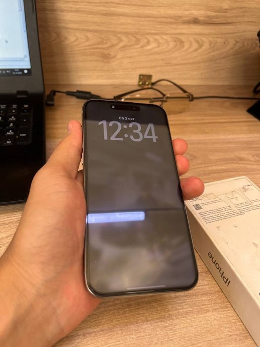 iphone 15 Pro Max 256гб 79% Каробка, без минус