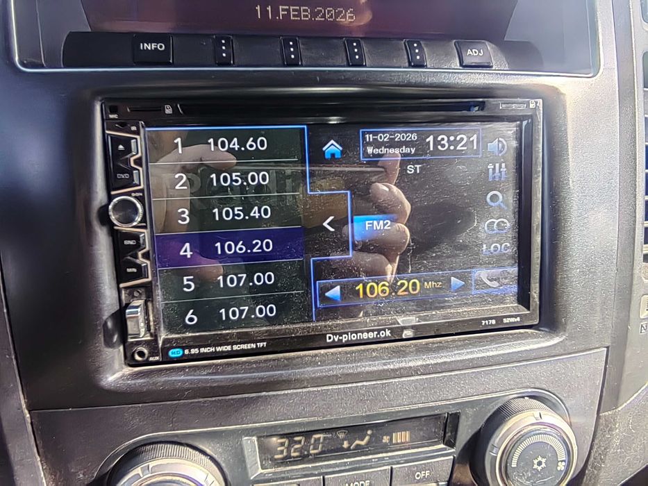 Магнитола 2-х диновая, Пионер .