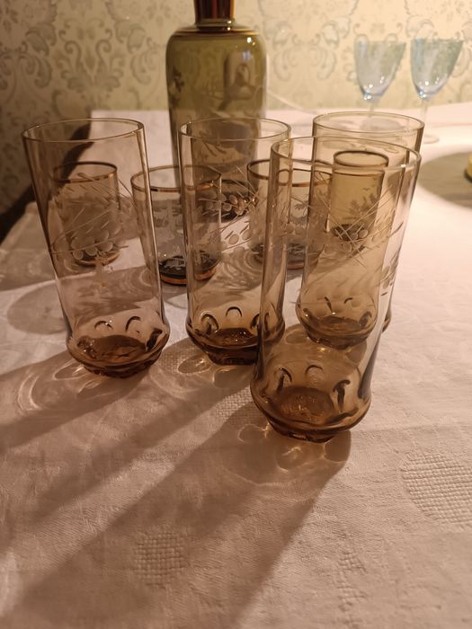 Фужеры стекло советского времени