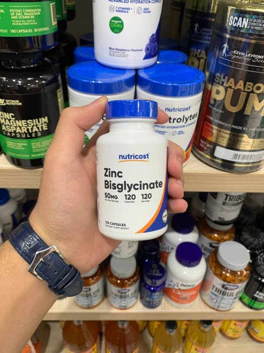 Nutricost Zinc Bisglycinate 50 mg (120 capsules)