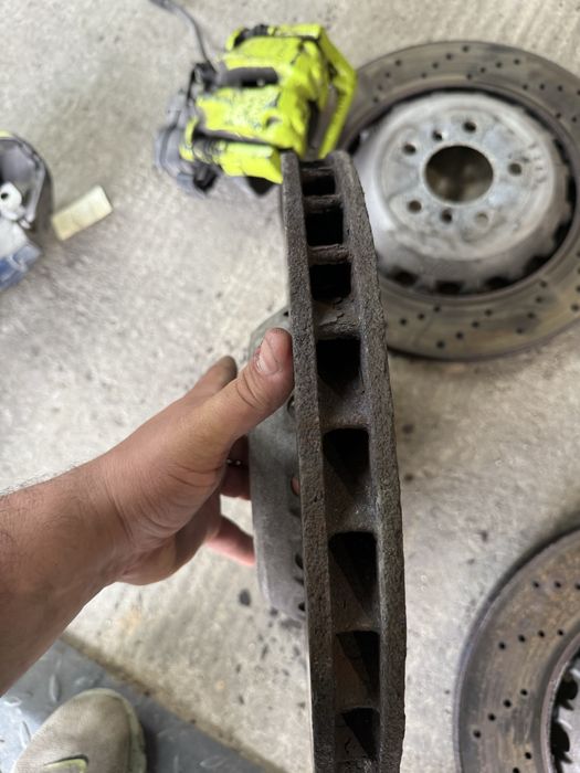 Спирачни апарати и дискове бмв м5 ф10 bmw m5 f10 спирачна система m5