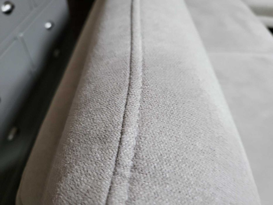 ПРОМОЦИЯ!!! Сиво-бежов ъглов диван от плат Dieter Knoll ZE-EM20075