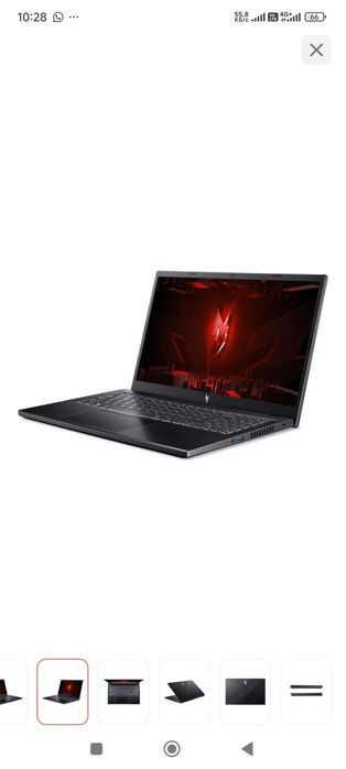 Acer nitro V15 rtx 2050