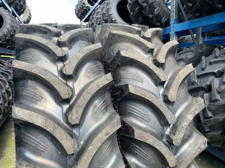 OZKA Anvelope noi agricole de tractor spate 520/70 R38 Tubeless