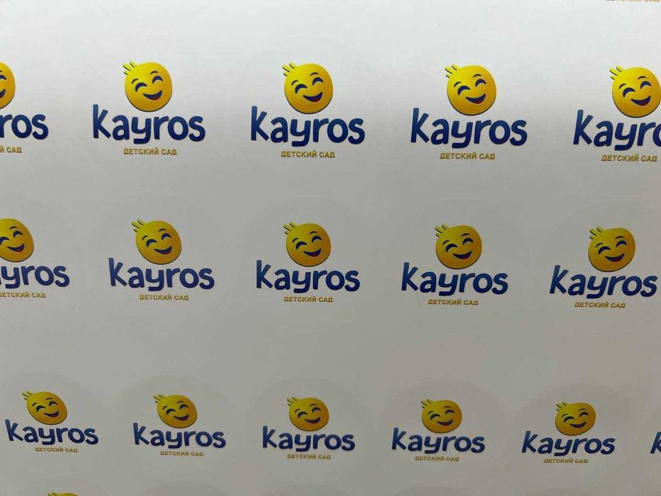 Наклейки, стикеры, Наклейкалар, стикерлар. печать за 24