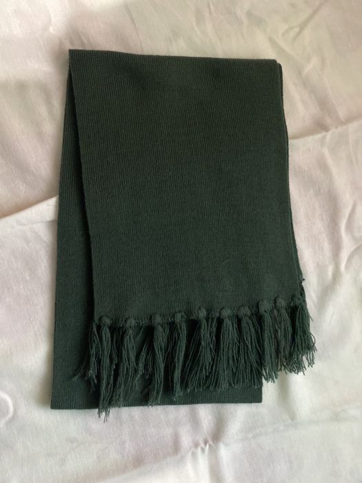 Шарф кашне военный, белый, черный свет sharf