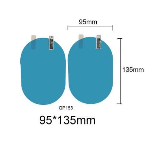 2бр Защитно фолио против замъгляване, замръзване на огледала