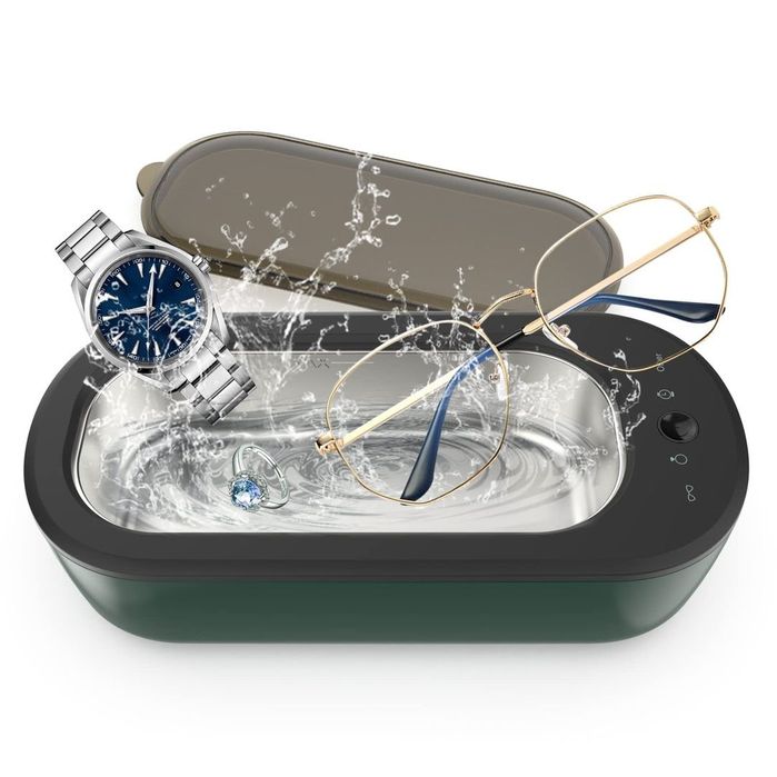 Curățător Ultrasonic 50W 4 Moduri pentru Ochelari și Ceasuri – 47kHz