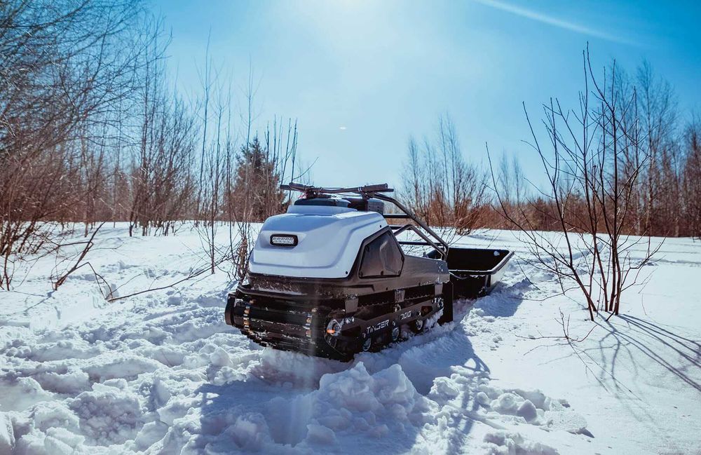 Moto Șenilată Tractor Zăpadă XTV ATV Tinger Dog