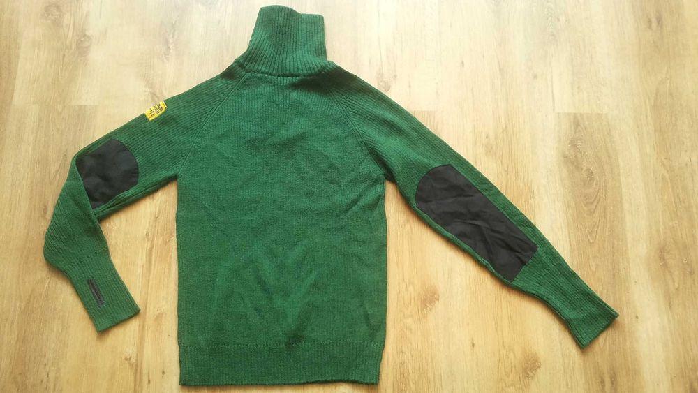 Snickers 2905 1/2 Zip WOOL Sweater размер M пуловер 100% Вълна - 2412