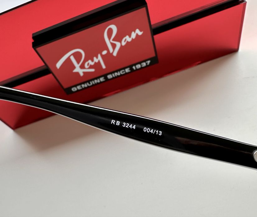 Ray Ban RB3244 shield стил, градиент, премиум модел