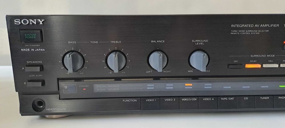 Amplificator Sony TA-AV490 – Stereo 2x85W – Consum 190W – Japan