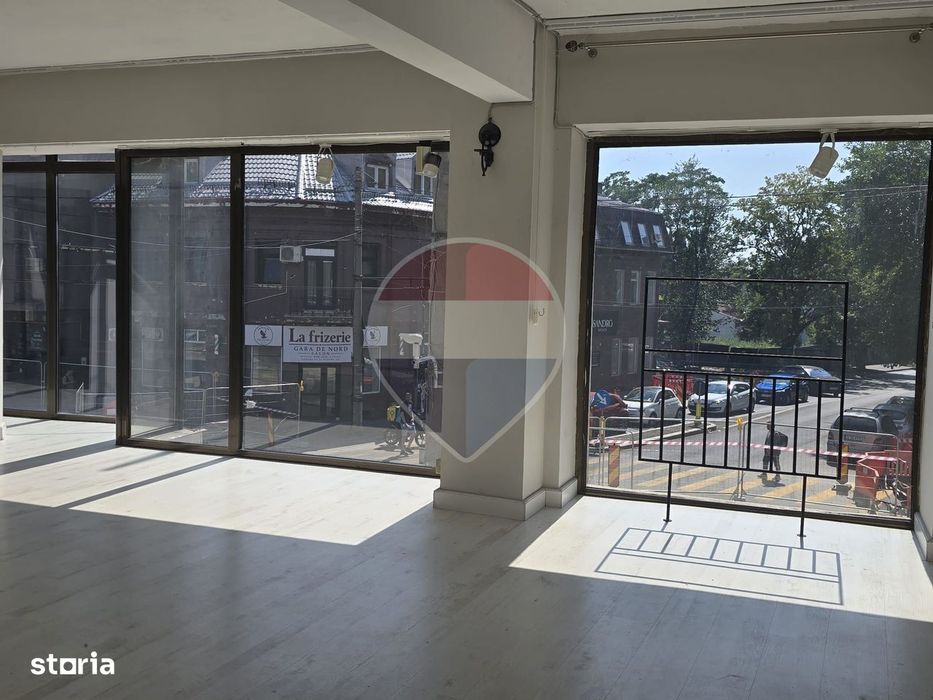 DE INCHIRIAT Spațiu comercial 230 mp S+P+E1+M Dinicu Golescu