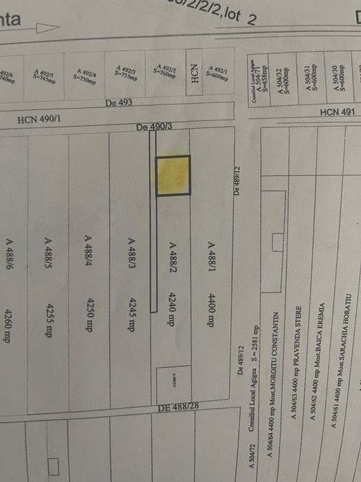 Teren 500mp Lazu, Drumul Cumpenei, Drumul Hotilor, Gh. Baritiu