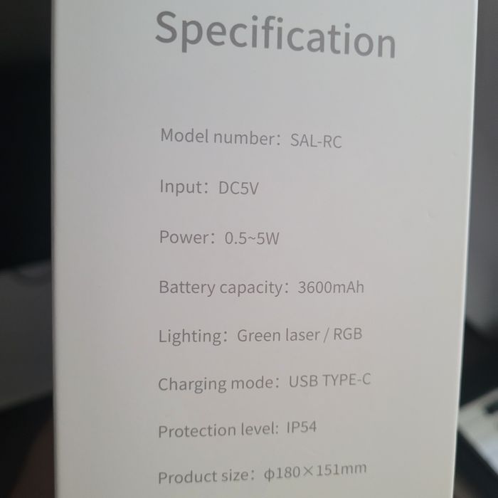 Ufo Starry Ambient Lamp