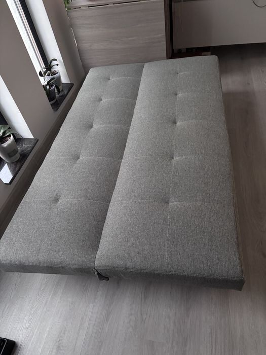 Canapea extensibilă NEJEDE gri deschis