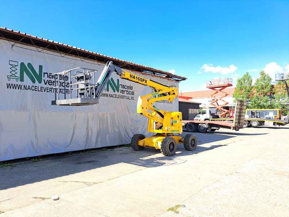 Societate vindem nacela articulata diesel 16m Haulotte 16px, JLG,GENIE