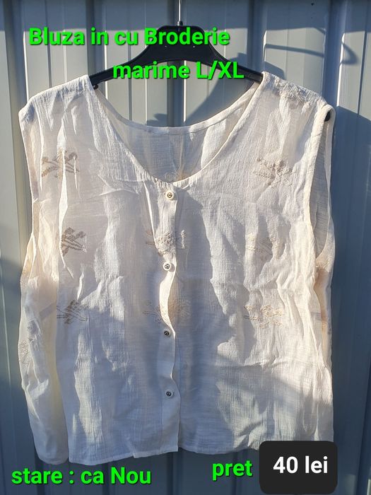 Bluze in cu broderie