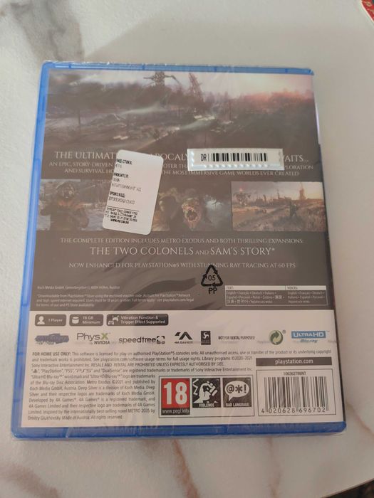 METRO - Exodus PS5