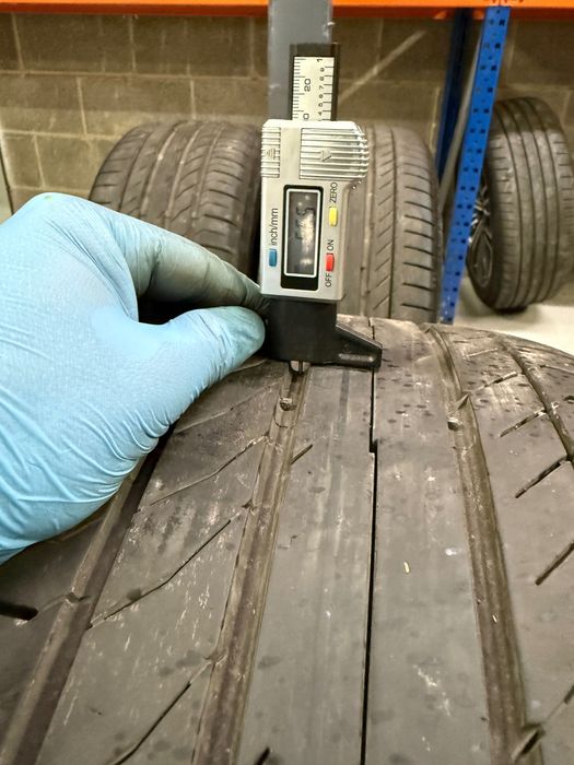 Jante ORIGINALE BMW Seria 3, 4 (G20, G22) R19 M793i Anvelope vata Continental