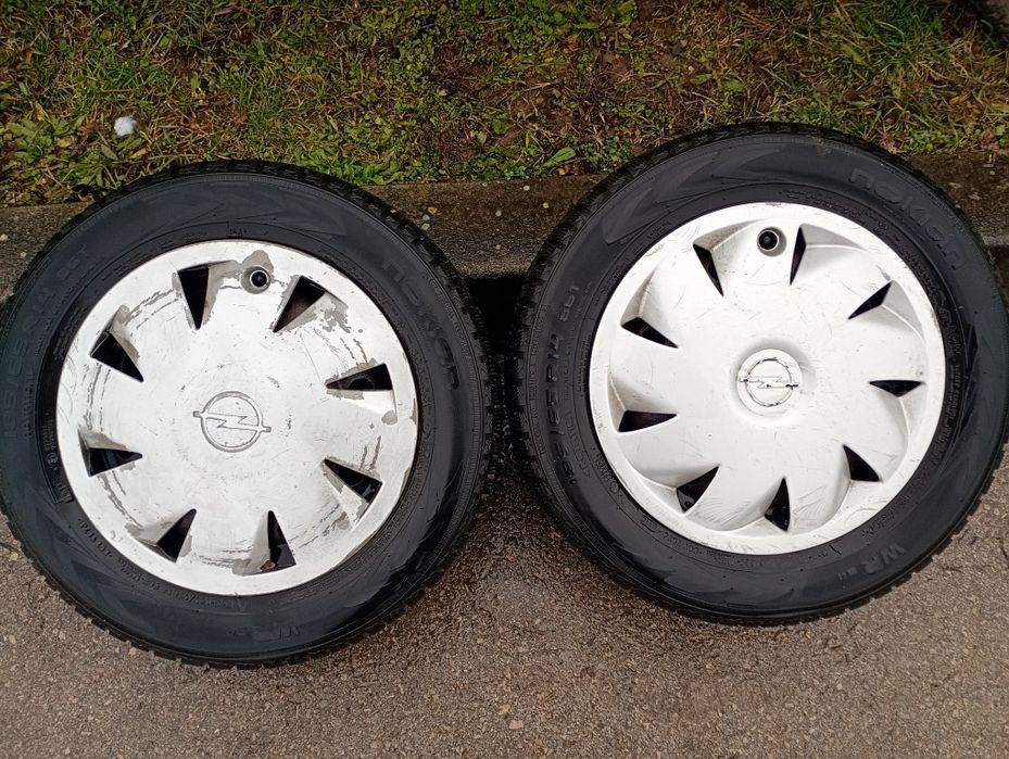 Зимни гуми с джанти,балансирани