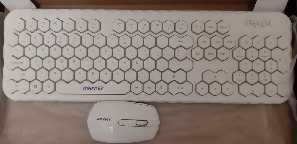 IMMER 2.4G Wireless беспроводная бесшумный  клавиатура мешки комплект