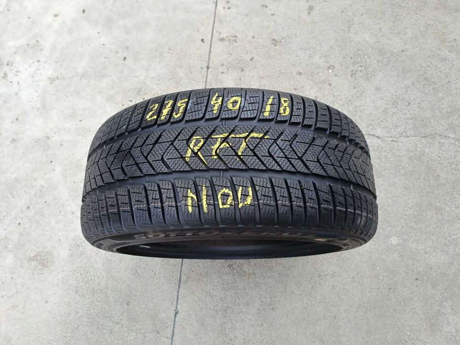 O anvelopa noua de iarna 275 40 18 pirelli sottozero 3 run flat