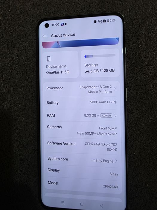 Oneplus 11 5G stare buna